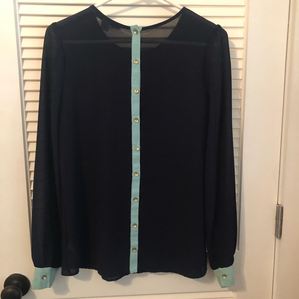 Blue blouse - Picture 2 of 2
